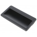 3233.2003; Handle; Mat: ABS; black; H: 18mm; L: 56.3mm; W: 110mm; MENTOR 3233.2003; Handle; Mat: ABS; black; H: 18mm; L: 56.3mm; W: 110mm; MENTOR