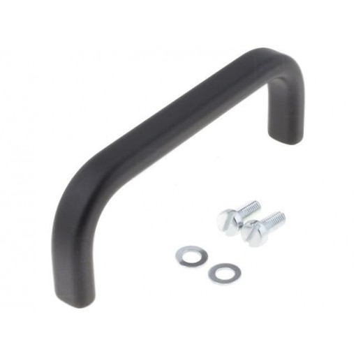3277.1003; Handle; Mat: aluminium; black; H: 39mm; L: 108mm; W: 12mm; MENTOR