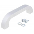 3312.1401; Handle; Mat: aluminium; grey; H: 45mm; L: 164mm; W: 20mm; MENTOR 3312.1401; Handle; Mat: aluminium; grey; H: 45mm; L: 164mm; W: 20mm; MENTOR