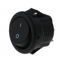 MR5-110-R5N-BB; ROCKER; SPST; Pos: 2; OFF-ON; 3A/250VAC; black; none; 20mΩ; UL94V-2; CANAL ELECTRONIC MR5-110-R5N-BB; ROCKER; SPST; Pos: 2; OFF-ON; 3A/250VAC; black; none; 20mΩ; UL94V-2; CANAL ELECTRONIC
