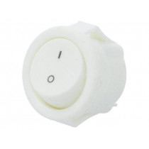MR5-110-R5N-WWBC-3; ROCKER; SPST; Pos: 2; OFF-ON; 3A/250VAC; white; none; 20mΩ; CANAL ELECTRONIC MR5-110-R5N-WWBC-3; ROCKER; SPST; Pos: 2; OFF-ON; 3A/250VAC; white; none; 20mΩ; CANAL ELECTRONIC