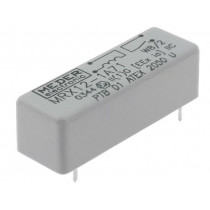 MRX12-1A71; Relay: reed; SPST-NO; Ucoil: 12VDC; 1A; max.200VDC; 10W; Rcoil: 1.3kΩ; MEDER