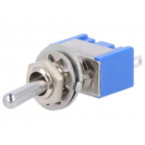 MS-500C-B; Switch: toggle; Pos: 3; SP3T; ON-OFF-ON; 6A/125VAC; -10÷55°C; 1kV; MIYAMA MS-500C-B; Switch: toggle; Pos: 3; SP3T; ON-OFF-ON; 6A/125VAC; -10÷55°C; 1kV; MIYAMA