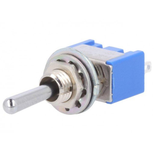 MS-500D-B; Switch: toggle; Pos: 3; SP3T; ON-OFF-(ON); 6A/125VAC; -10÷55°C; 1kV; MIYAMA