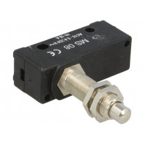 MS 09; Microswitch SNAP ACTION; with pin; SPDT; 16A/250VAC; ON-(ON); PIZZATO ELETTRICA
