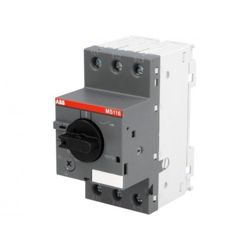 1SAM250000R1004; Motor breaker; 0.12kW; 208÷690VAC; DIN; Short circ.release: 7.88A; ABB 1SAM250000R1004; Motor breaker; 0.12kW; 208÷690VAC; DIN; Short circ.release: 7.88A; ABB
