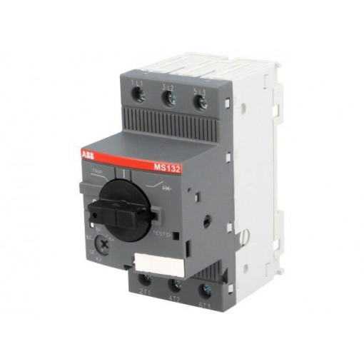 1SAM350000R1010; Motor breaker; 4kW; 208÷690VAC; DIN; Overcurrent release: 6.3÷10A; ABB