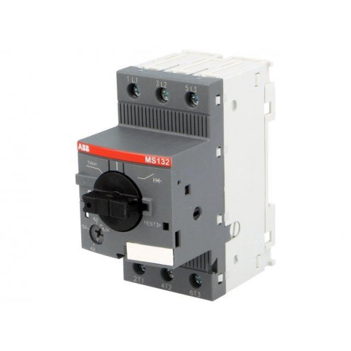 1SAM350000R1009; Motor breaker; 2.2kW; 208÷690VAC; DIN; Short circ.release: 78.75A; ABB