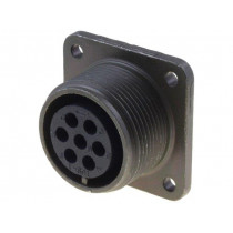 MS3102E16S-1S; Connector: circular; Series: DS/MS; socket; female; PIN: 7; 13A; AMPHENOL