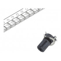 MSDS-04PFFT-EE8001; Socket; M12; PIN: 4; female; D code-Ethernet; on PCBs; SMT; 250V; 4A; AMPHENOL