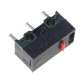 MSW-21; Microswitch SNAP ACTION; without lever; SPDT; Rcont max: 30mΩ; NINIGI