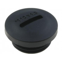 ; Stopper; M16; Mat: polyamide; black; KSS WIRING