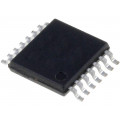 MSP430F2011IPW; Microcontroller; SRAM: 128B; Flash: 2kB; TSSOP14; Comparators: 1; TEXAS INSTRUMENTS