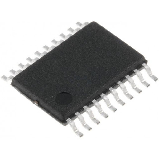 MSP430F2121TPW; Microcontroller; SRAM: 256B; Flash: 4kB; TSSOP20; Interface: JTAG; TEXAS INSTRUMENTS