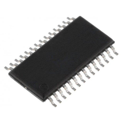 MSP430F2122IPW; Microcontroller; SRAM: 512B; Flash: 4kB; TSSOP28; Comparators: 1; TEXAS INSTRUMENTS