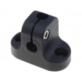 440101; Mounting base; D: 10mm; S: 8mm; polyamide; ELESA+GANTER