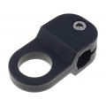 440136; Holder; D: 12mm; S: 10mm; polyamide; Mount.hole diam: 19mm; ELESA+GANTER