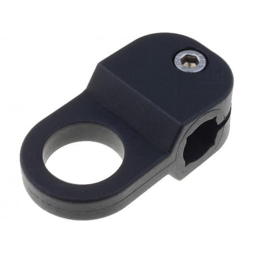 440136; Holder; D: 12mm; S: 10mm; polyamide; Mount.hole diam: 19mm; ELESA+GANTER