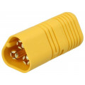 MT60-M; Plug; DC supply; MT60; male; PIN: 3; for cable; soldered; 30A; 500V; AMASS