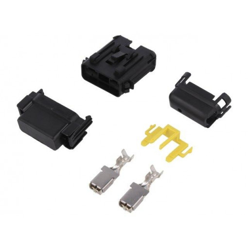 0101005; Fuse acces: fuse holder with cover; fuse: 29mm; 80A; Body: black; MTA
