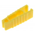 0100358; Fuse acces: extractor; Colour: yellow; Mat: polypropylene; MTA