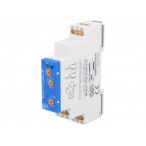 MTR17-TTZ-U240-216; Timer; 10s÷1h; SPDT x2; 250VAC/16A; 12÷240VAC; 12÷240VDC; DIN; IP20; DOBRY CZAS