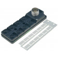 27765; Distribution box; M12; PIN: 4; socket; 4A; -20÷80°C; IP65; 24VDC; MURR ELEKTRONIK
