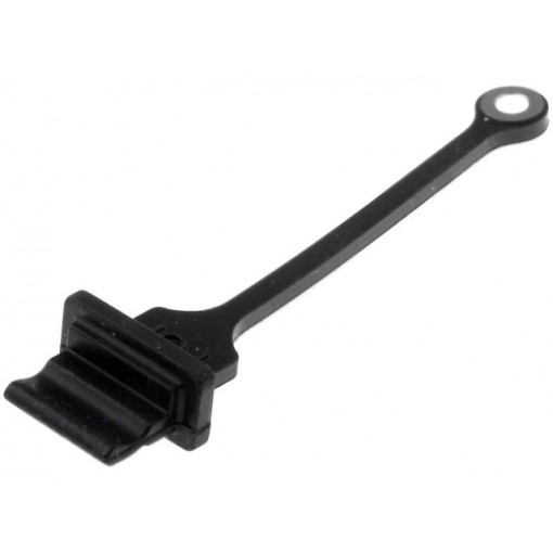 MUSB-2A111-024-BP; Protection cap; MUSB; Application: USB A sockets; black; AMPHENOL