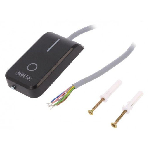 MW-D7B; RFID reader; antenna,built-in buzzer; 83x44x14mm; 7÷15V; black; NETRONIX MW-D7B; RFID reader; antenna,built-in buzzer; 83x44x14mm; 7÷15V; black; NETRONIX