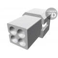 03-06-2044; Plug/socket; wire-wire; male/female; Standard .062 03-06-2044; Plug/socket; wire-wire; male/female; Standard .062