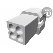 03-06-2044; Plug/socket; wire-wire; male/female; Standard .062 03-06-2044; Plug/socket; wire-wire; male/female; Standard .062