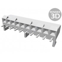 09-48-4109; Socket; wire-board; female; 3.96mm; PIN: 10; THT; on PCBs; tinned; MOLEX