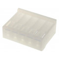 09-50-1051; Plug; wire-board; female; SPOX; 3.96mm; PIN: 5; w/o contacts; MOLEX 09-50-1051; Plug; wire-board; female; SPOX; 3.96mm; PIN: 5; w/o contacts; MOLEX