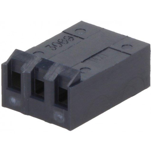 09-93-0300; Plug; wire-board; female; KK 396; 3.96mm; PIN: 3; w/o contacts; MOLEX