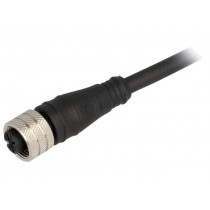 120006-0647; Plug; M12; PIN: 5; female; A code-DeviceNet / CANopen; 2m; IP67; 60V; MOLEX