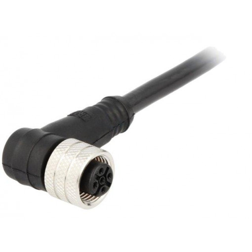 120006-0023; Plug; M12; PIN: 4; female; A code-DeviceNet / CANopen; 10m; IP67; MOLEX 120006-0023; Plug; M12; PIN: 4; female; A code-DeviceNet / CANopen; 10m; IP67; MOLEX