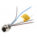 120011-0033; Socket; M12; PIN: 5; female; A code-DeviceNet / CANopen; cables; MOLEX
