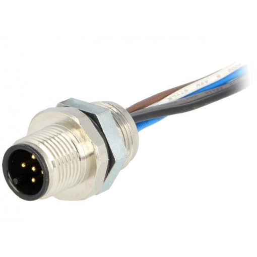 120011-0035; Socket; M12; PIN: 5; male; A code-DeviceNet / CANopen; cables; IP67; MOLEX 120011-0035; Socket; M12; PIN: 5; male; A code-DeviceNet / CANopen; cables; IP67; MOLEX