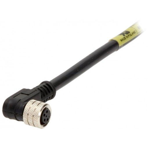 120027-0153; Connector: M8; female; PIN: 4; angled 90°; with lead; plug; 3A; IP67; MOLEX 120027-0153; Connector: M8; female; PIN: 4; angled 90°; with lead; plug; 3A; IP67; MOLEX