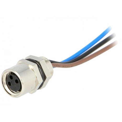 120031-0015; Connector: M8; female; PIN: 3; with leads; socket; Nano-Change; 3A; MOLEX 120031-0015; Connector: M8; female; PIN: 3; with leads; socket; Nano-Change; 3A; MOLEX
