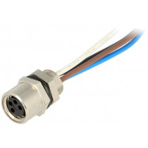 120031-0049; Connector: M8; female; PIN: 4; with leads; socket; Nano-Change; 3A; MOLEX 120031-0049; Connector: M8; female; PIN: 4; with leads; socket; Nano-Change; 3A; MOLEX