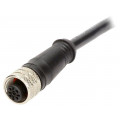 120065-1978; Plug; M12; PIN: 5; female; A code-DeviceNet / CANopen; 5m; IP67; 60V; MOLEX