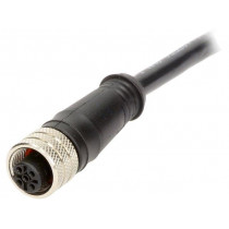 120065-1978; Plug; M12; PIN: 5; female; A code-DeviceNet / CANopen; 5m; IP67; 60V; MOLEX 120065-1978; Plug; M12; PIN: 5; female; A code-DeviceNet / CANopen; 5m; IP67; 60V; MOLEX