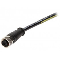 120065-9520; Plug; M12; PIN: 5; female; A code-DeviceNet / CANopen; 5m; IP67; 60V; MOLEX 120065-9520; Plug; M12; PIN: 5; female; A code-DeviceNet / CANopen; 5m; IP67; 60V; MOLEX