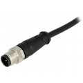 120065-9528; Plug; M12; PIN: 5; male; A code-DeviceNet / CANopen; 5m; IP67; 60V; MOLEX
