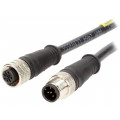 120066-8347; Cable: for sensors/automation; PIN: 5; M12-M12; 10m; plug; plug; MOLEX