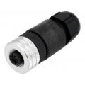 120071-0036; Plug; M12; PIN: 4; female; A code-DeviceNet / CANopen; for cable; MOLEX