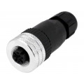 120071-0041; Plug; M12; PIN: 5; female; A code-DeviceNet / CANopen; for cable; MOLEX