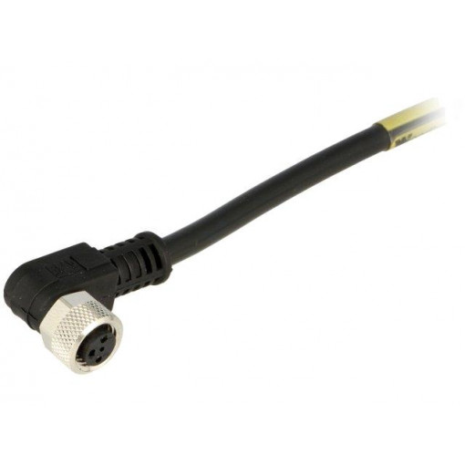120086-8668; Connector: M8; female; PIN: 3; angled 90°; with lead; plug; 3A; IP67; MOLEX 120086-8668; Connector: M8; female; PIN: 3; angled 90°; with lead; plug; 3A; IP67; MOLEX