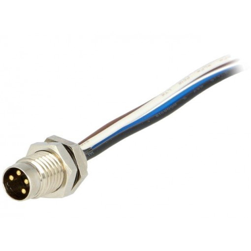 120090-5078; Connector: M8; male; PIN: 4; with leads; socket; Nano-Change; 4A; MOLEX 120090-5078; Connector: M8; male; PIN: 4; with leads; socket; Nano-Change; 4A; MOLEX